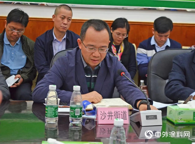 深圳市寶安區及沙井街道領導考察團蒞臨(lin) 中華製漆走訪調研"131443"