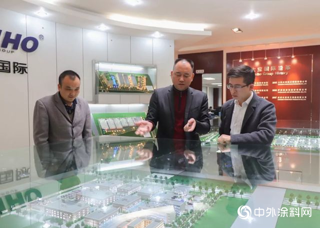顧家家居姚總蒞臨(lin) 東(dong) 莞大寶化工參觀考察