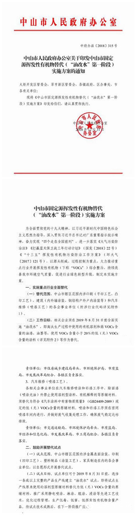中山“油改水”動真格，政府發“油改水”實施方案通知！"131946"
