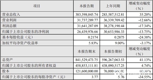 營收同比猛增35.20% 飛鹿股份2018年不平凡