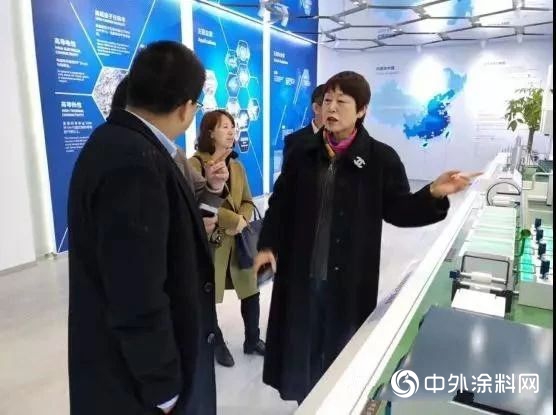 中國塗料工業(ye) 協會(hui) 孫蓮英會(hui) 長深入寧波塗料企業(ye) 考察調研