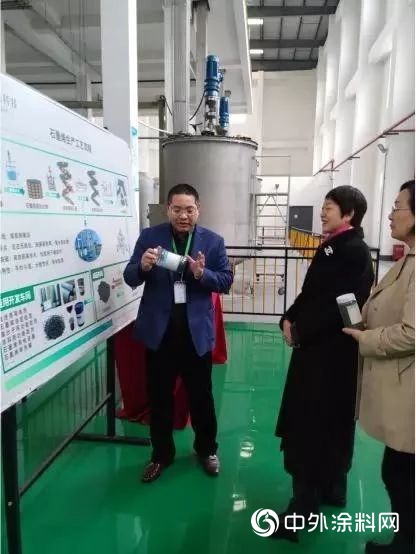 中國塗料工業(ye) 協會(hui) 孫蓮英會(hui) 長深入寧波塗料企業(ye) 考察調研