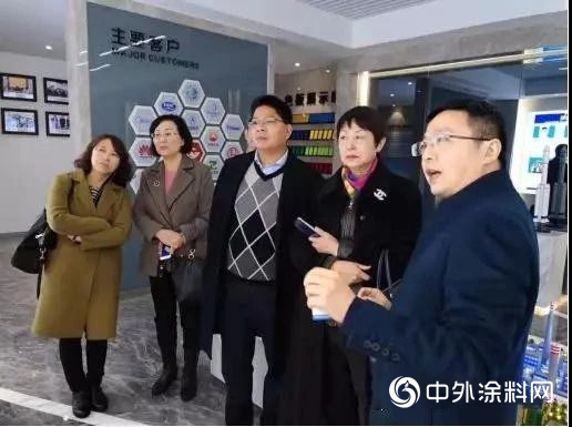中國塗料工業(ye) 協會(hui) 孫蓮英會(hui) 長深入寧波塗料企業(ye) 考察調研