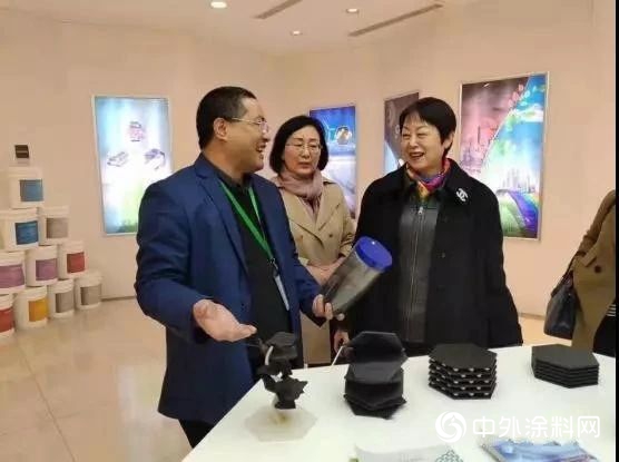 中國塗料工業(ye) 協會(hui) 孫蓮英會(hui) 長深入寧波塗料企業(ye) 考察調研