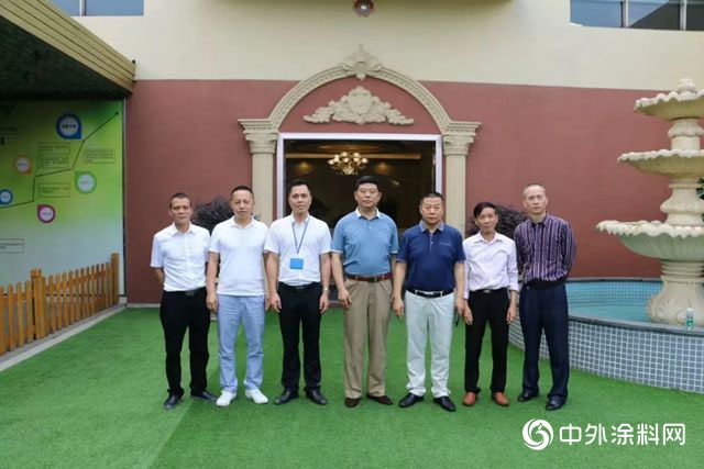 廣東(dong) 省質檢主任，順德市場監督局局長以及順德塗料商會(hui) 領導蒞臨(lin) 奢蔻交流指導！