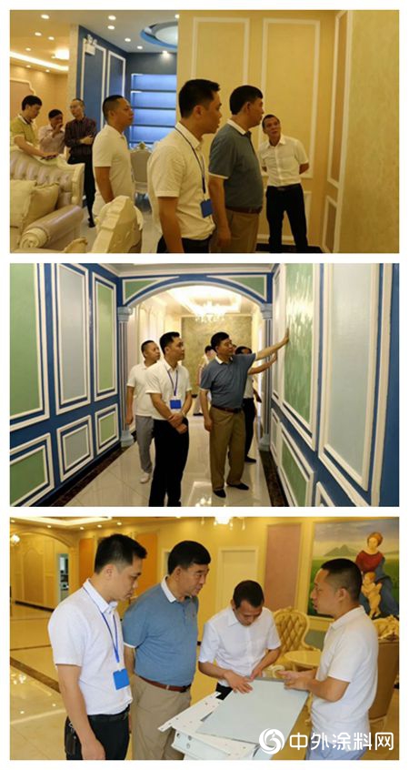廣東(dong) 省質檢主任，順德市場監督局局長以及順德塗料商會(hui) 領導蒞臨(lin) 奢蔻交流指導！