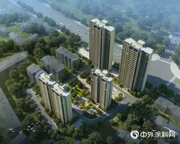 鱷魚漆中標湖北凱發·悅公館