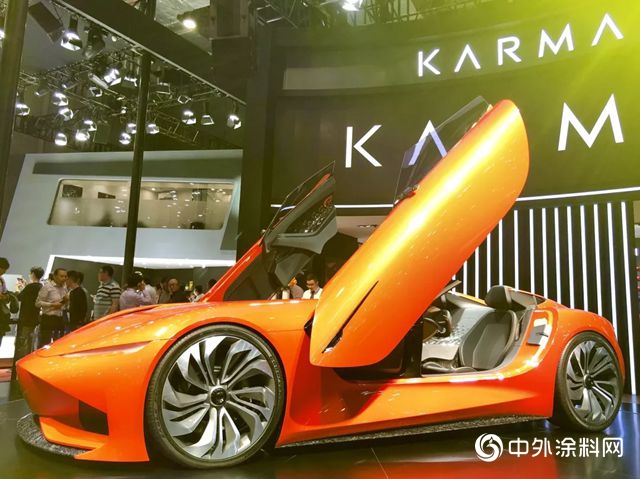 艾仕得為(wei) KARMA純電動概念車全球首秀塗裝！"132972"