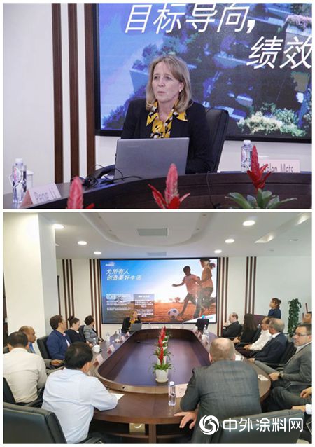 帝斯曼集團Helen Mets總裁一行蒞臨(lin) 白玉蘭(lan) 參觀考察
