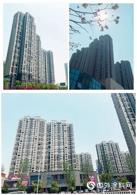 紫荊花外牆質感塗料助力城市現代化建設"133097"