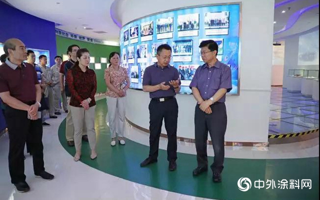 河南省總工會(hui) 副主席張揚一行蒞臨(lin) 龍佰集團考察調研
