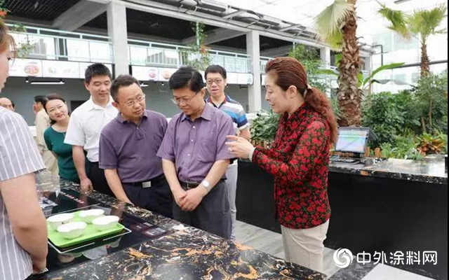 河南省總工會副主席張揚一行蒞臨龍佰集團考察調研
