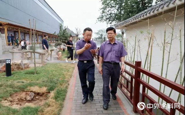 河南省總工會副主席張揚一行蒞臨龍佰集團考察調研