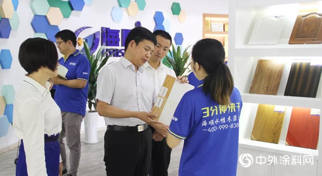 河南省西平縣李全喜縣長一行蒞臨(lin) 海順科技考察交流