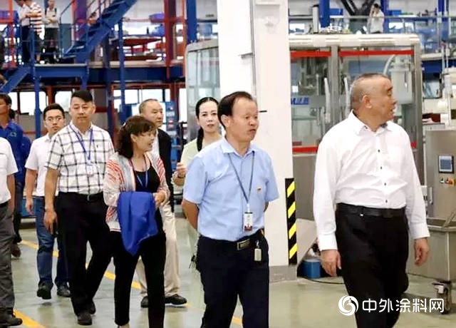 晨光集團董事長繆國元率中高層領導、企業(ye) 骨幹赴江蘇湯姆集團參觀交流