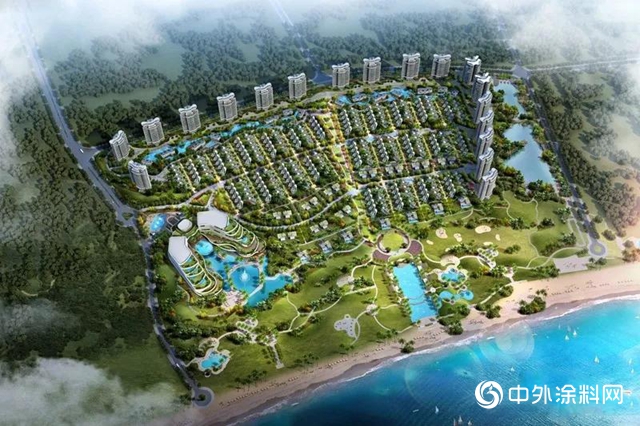 美塗士漆綻放清風海棠長灘—— 飾造15萬餘㎡精品外牆塗裝工程！