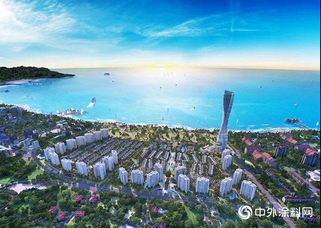 美塗士漆綻放清風海棠長灘—— 飾造15萬餘㎡精品外牆塗裝工程！