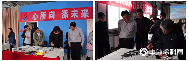 西安理工大學EMBA西安校友會(hui) 來寶塔山漆參觀研習(xi) 