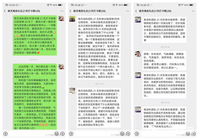 南天塗料：團隊形體(ti) 訓練21天打卡"136181"