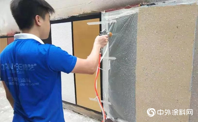 同樣的多彩漆為什麽施工後沒有達到想要的效果？