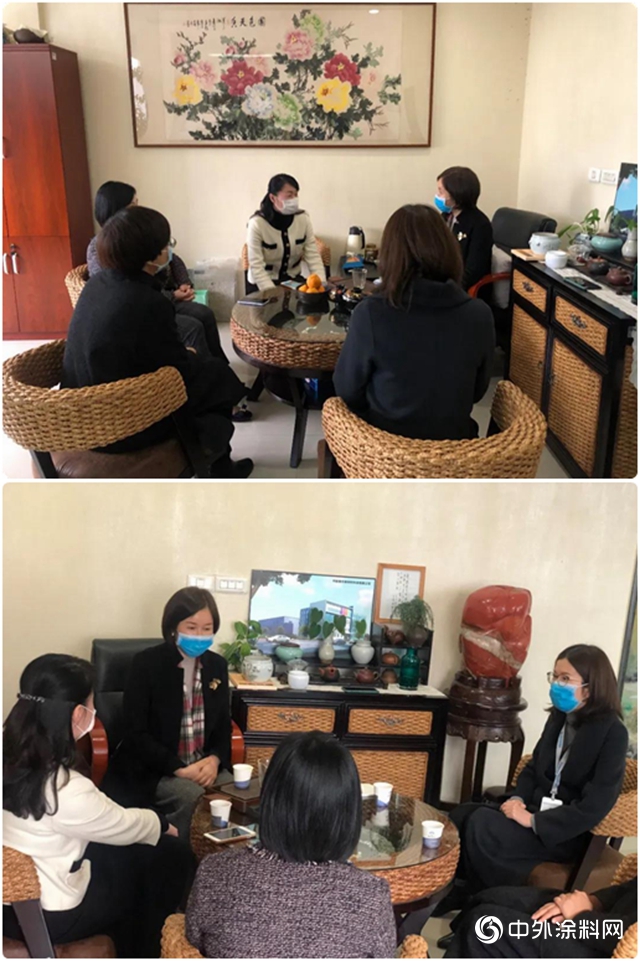 市婦聯主席、黨組書記何莉平親臨瑞豐集團為企業複工送來防疫物資