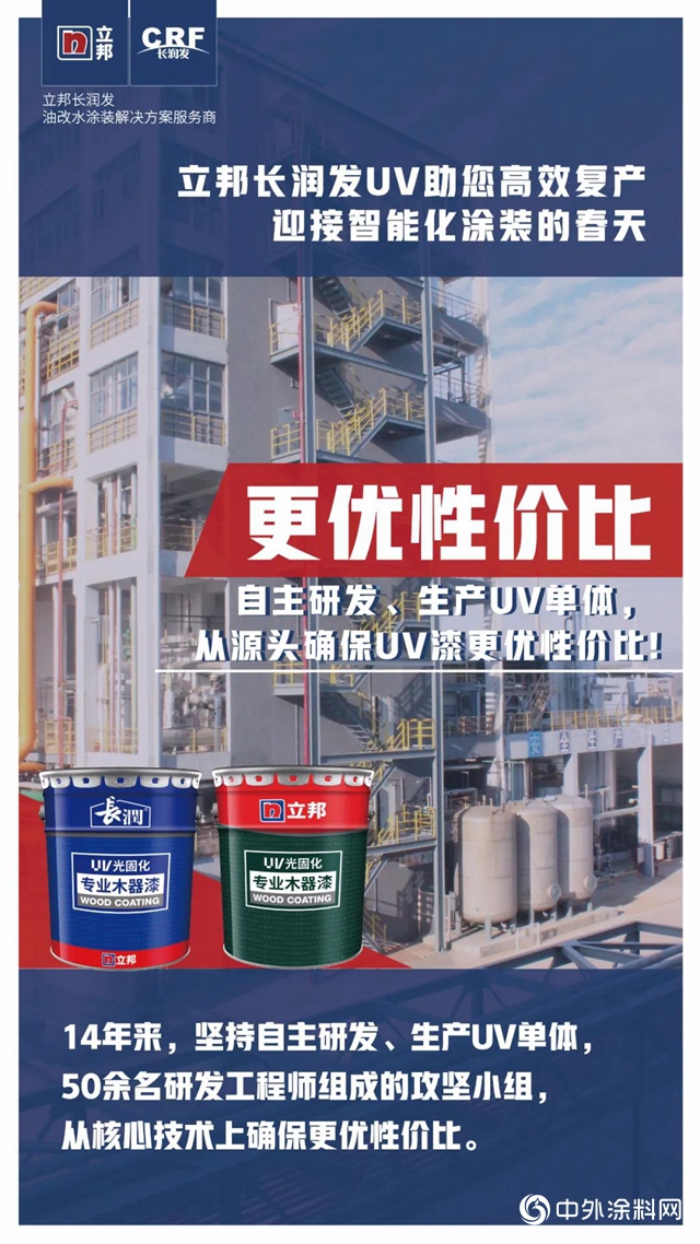 立邦長潤發UV助您高效複產，迎接智能化塗裝的春天！