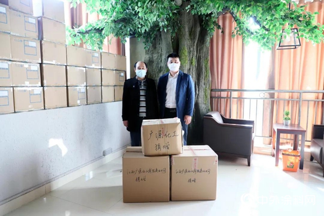 四海同心，廣源集團向吉安市僑聯捐贈防疫物資