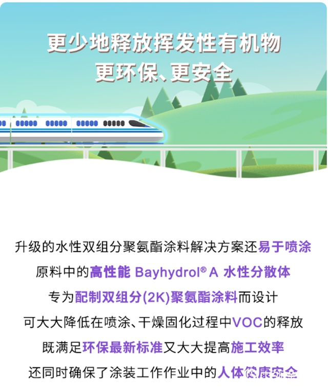 科思創升級型水性列車塗料解決(jue) 方案，有多厲害？"138411"