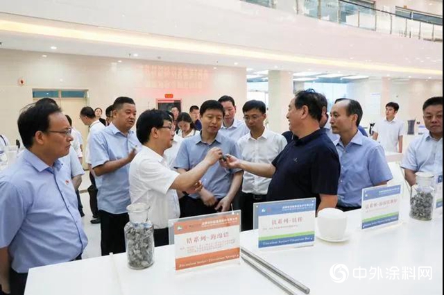 雲南省楚雄州委書記楊斌一行蒞臨龍佰集團總部調研