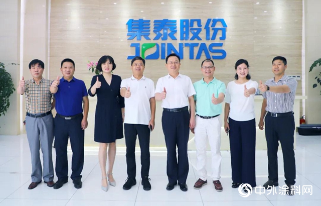 集泰股份迎荊門市政府招商引資考察隊伍考察