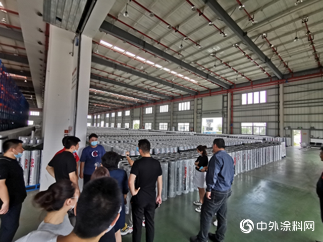 阿裏巴巴集團天貓團隊參觀雨虹（YUHONG）建德工廠"140371"
