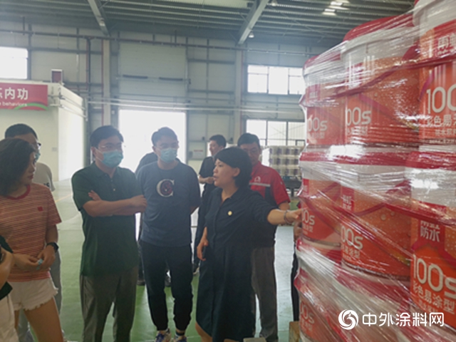 阿裏巴巴集團天貓團隊參觀雨虹（YUHONG）建德工廠"140371"