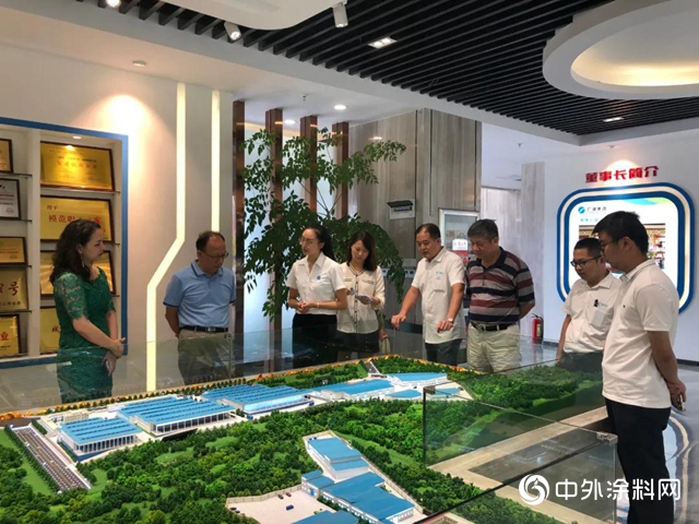 上海市化學建材行業協會蒞臨廣源集團參觀指導