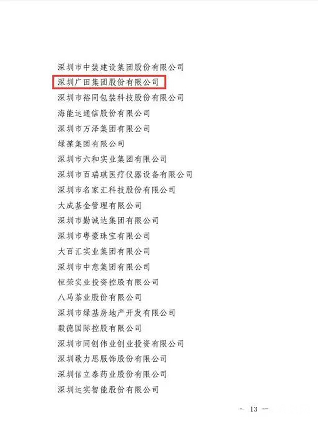 廣田集團榮獲“廣東(dong) 省抗擊新冠肺炎疫情突出貢獻民營企業(ye) ”稱號"140494"