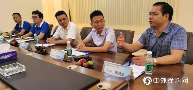 萬象實業集團領導蒞臨南天考察指導