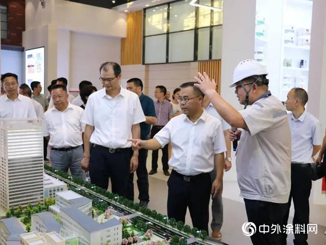 岑鞏縣黨(dang) 政考察團參觀考察德愛威建德工廠"140865"