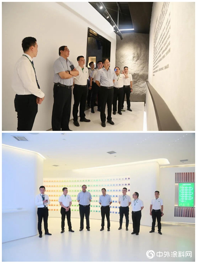 中國建築防水協會領導走進三棵樹考察參觀