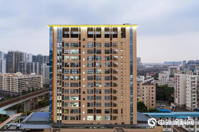 真彩石專業品質塗料，為悅來建國大廈添彩！"
141541"