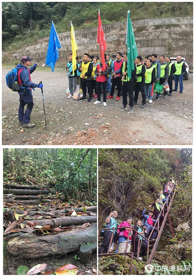 百舸爭流競稱雄，壁立千仞我為峰｜成都巴德士舉行重陽登山及團隊拓展活動
