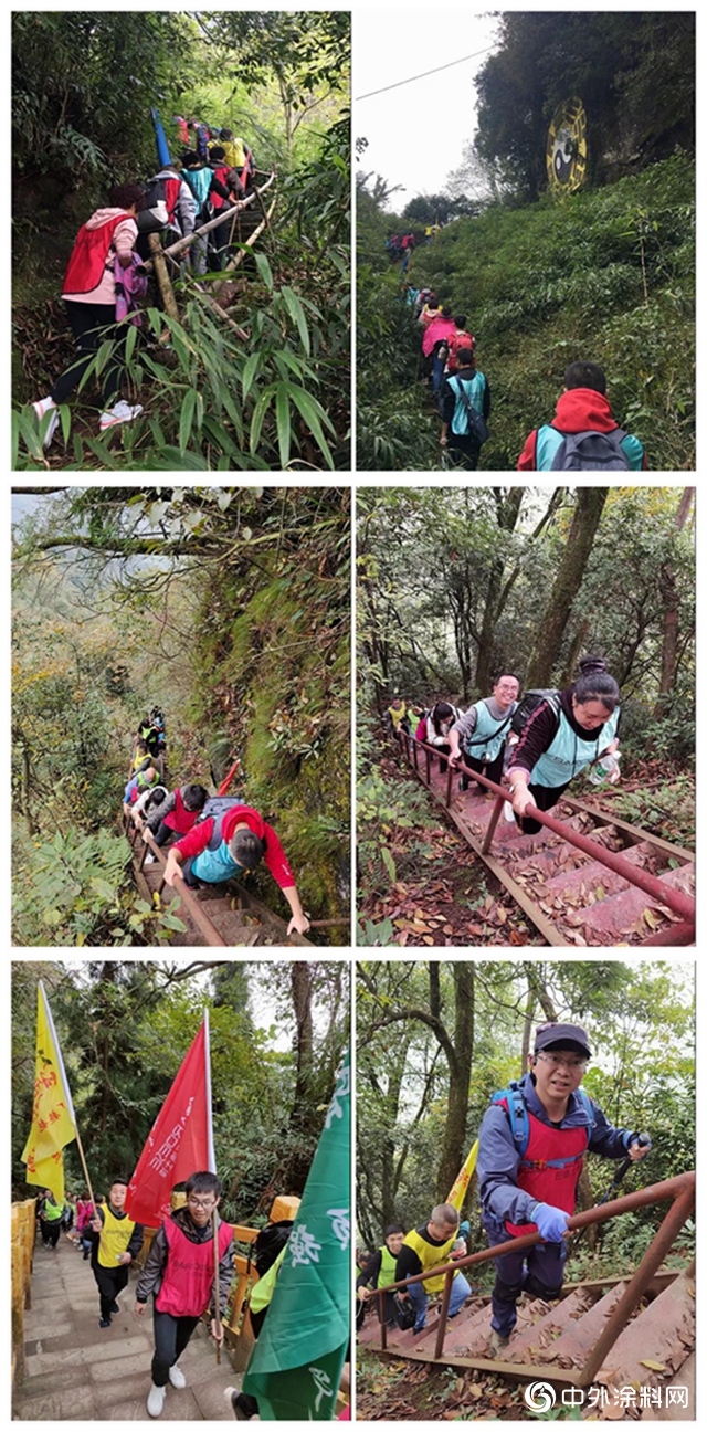 百舸爭流競稱雄，壁立千仞我為峰｜成都巴德士舉行重陽登山及團隊拓展活動