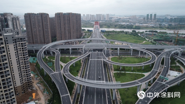 一築一風景｜三棵樹工業塗料助力贛州市交通樞紐建設