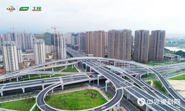 一築一風景｜三棵樹工業塗料助力贛州市交通樞紐建設