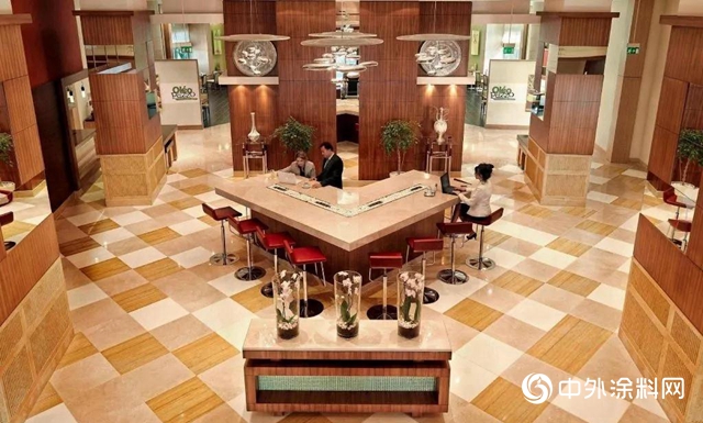NOVACOLOR藝術塗料｜打造地中海最亮眼星級酒店