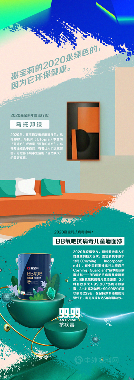 嘉寶莉的2020年是什麽(me) 顏色？
