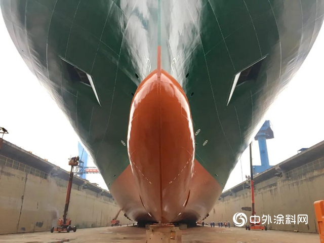 海虹老人助力世界最大混合型滾裝船塗裝優(you) 化