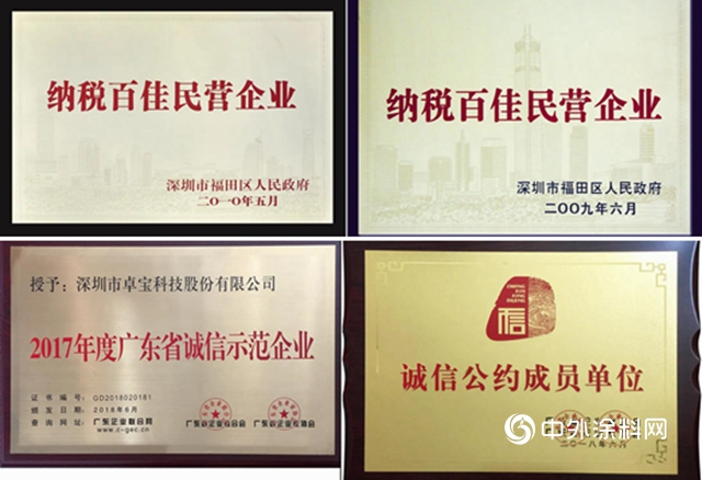 卓寶蟬聯2020中國房地產(chan) 產(chan) 業(ye) 鏈戰略誠信供應商首選品牌！