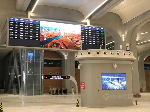 嘉寶莉大建塗助力雄安站大展英姿，見證雄安速度