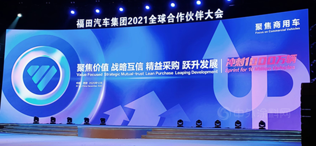 金力泰獲得福田汽車集團“2020年度優(you) 秀供應商—合作共贏獎”