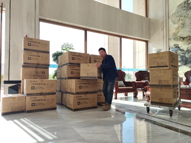 廣源集團60萬(wan) 隻口罩免費發送一線員工
