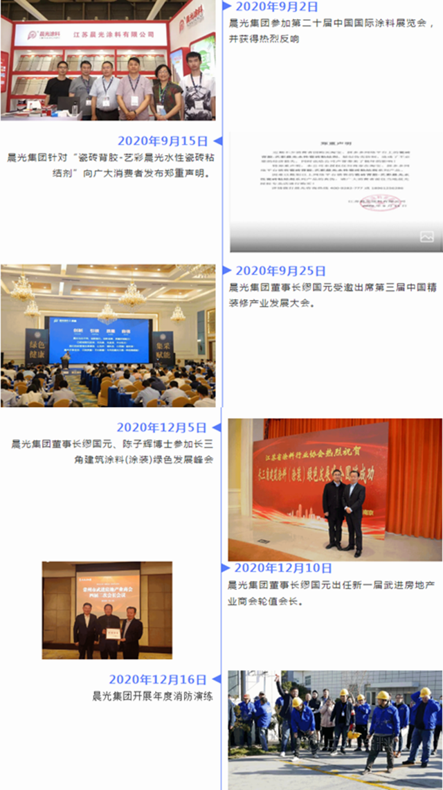科技晨光 質量興(xing) 國｜晨光集團2020年度歲末大盤點